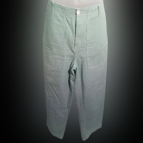 Brixton Vancouver Utility Pants Super High Waist Straight Leg Size 28 - Picture 5 of 9